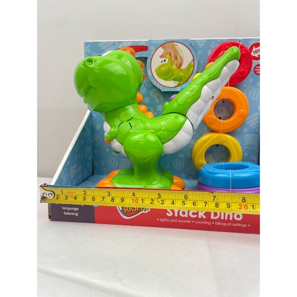PLAY RIGHT 6-PCS Count & Stack Dino 12M+ - Picture 11 of 16